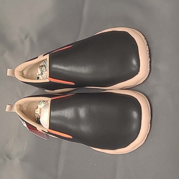 UIN Shoes - UIN Women's Slip On Leather Walking Loafers, Black, Size 7.5